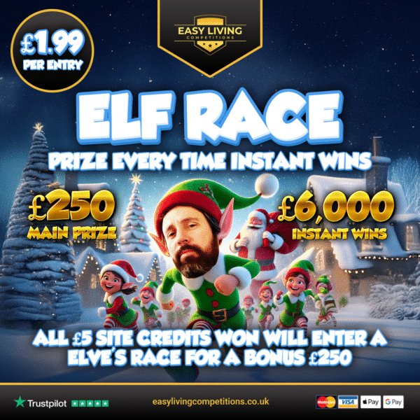 Elf Race Prize Every Time – Easy Living Competitions